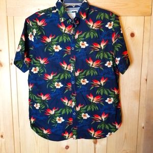 Cactus Man Ricky Singh Floral Cotton Hawaiian Shirt